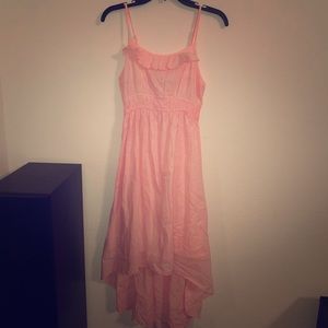 Light Pink Cotton Summer Dress